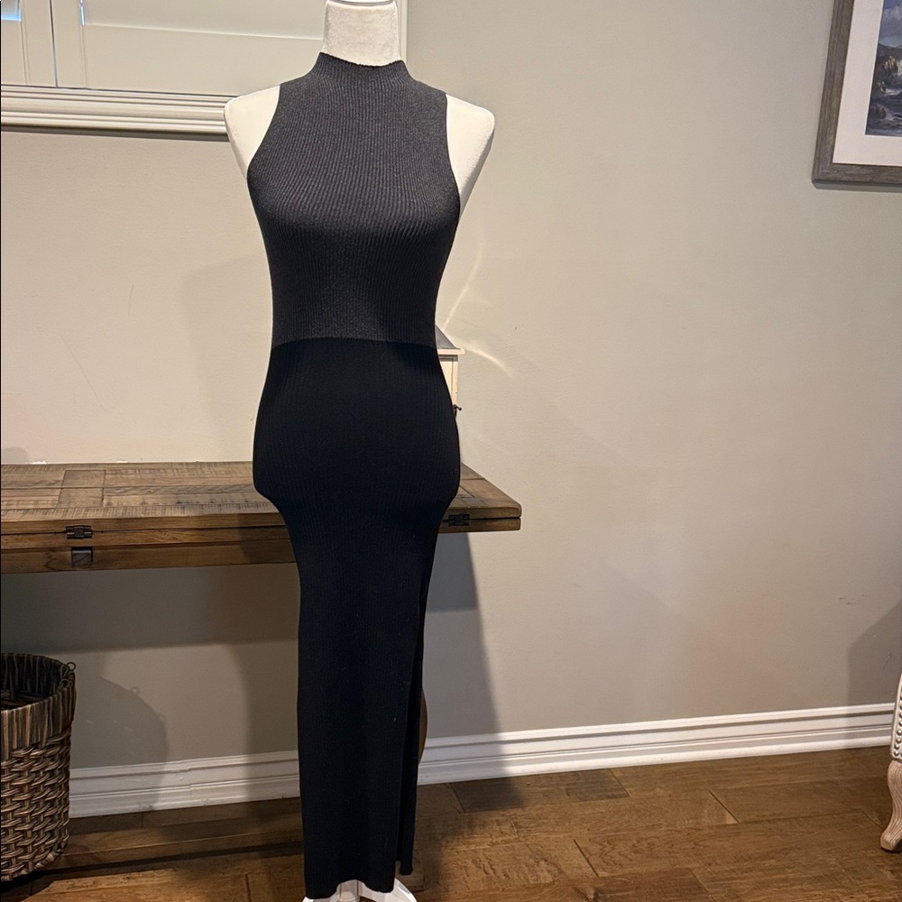 Elegant Black Maxi Dress